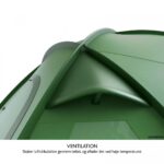 Husky Bigless 5 familietelt ventilation Husky Bigless 5 familietelt ventilation